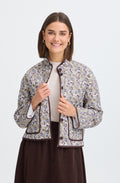 Entangled Floral Claudine Quilted Jacket