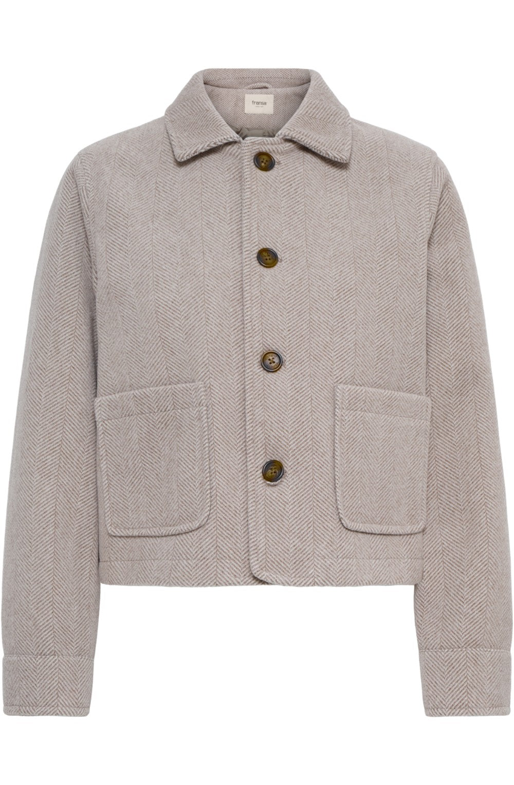 Rain Drum Herring Bone Jacket