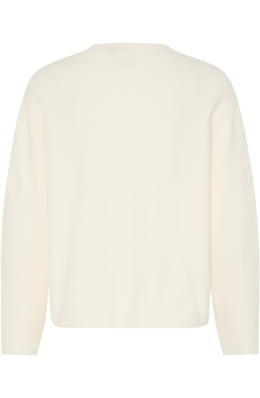 Whisper White Embroidered Flower Jumper