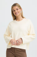 Whisper White Embroidered Flower Jumper
