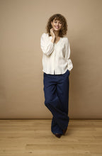 Whisper White Lace Overlay Blondie Blouse