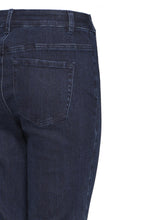 Blue Denim Straight Leg Jeans