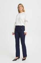 Blue Denim Straight Leg Jeans
