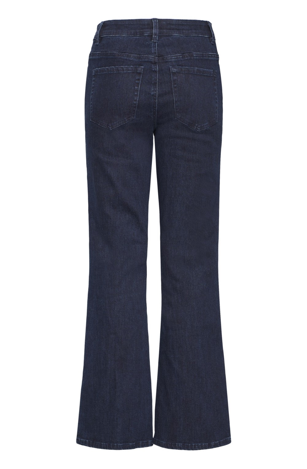 Blue Denim Straight Leg Jeans