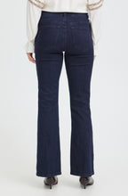 Blue Denim Straight Leg Jeans