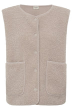 Beige Teddy Waistcoat