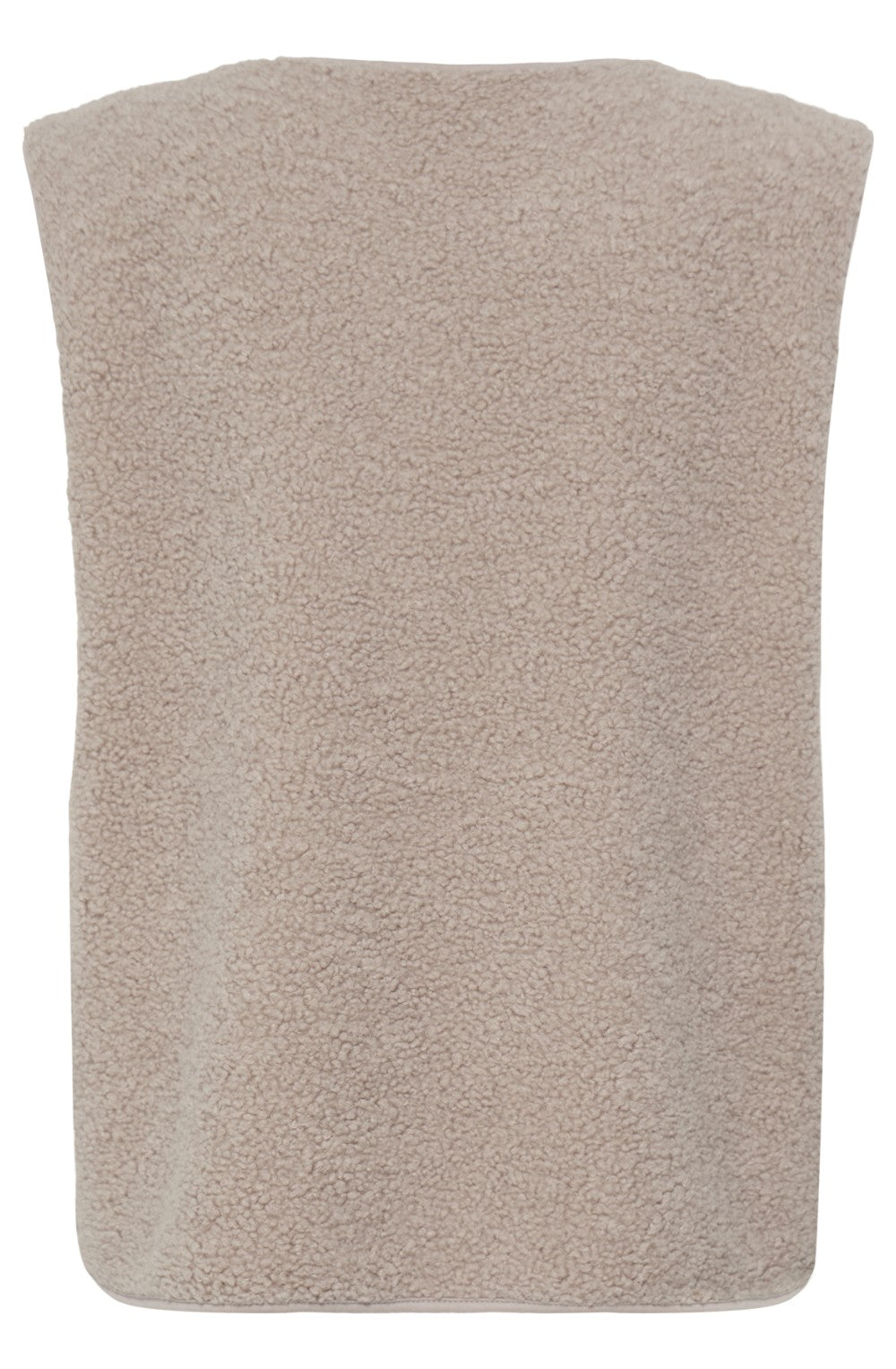 Beige Teddy Waistcoat