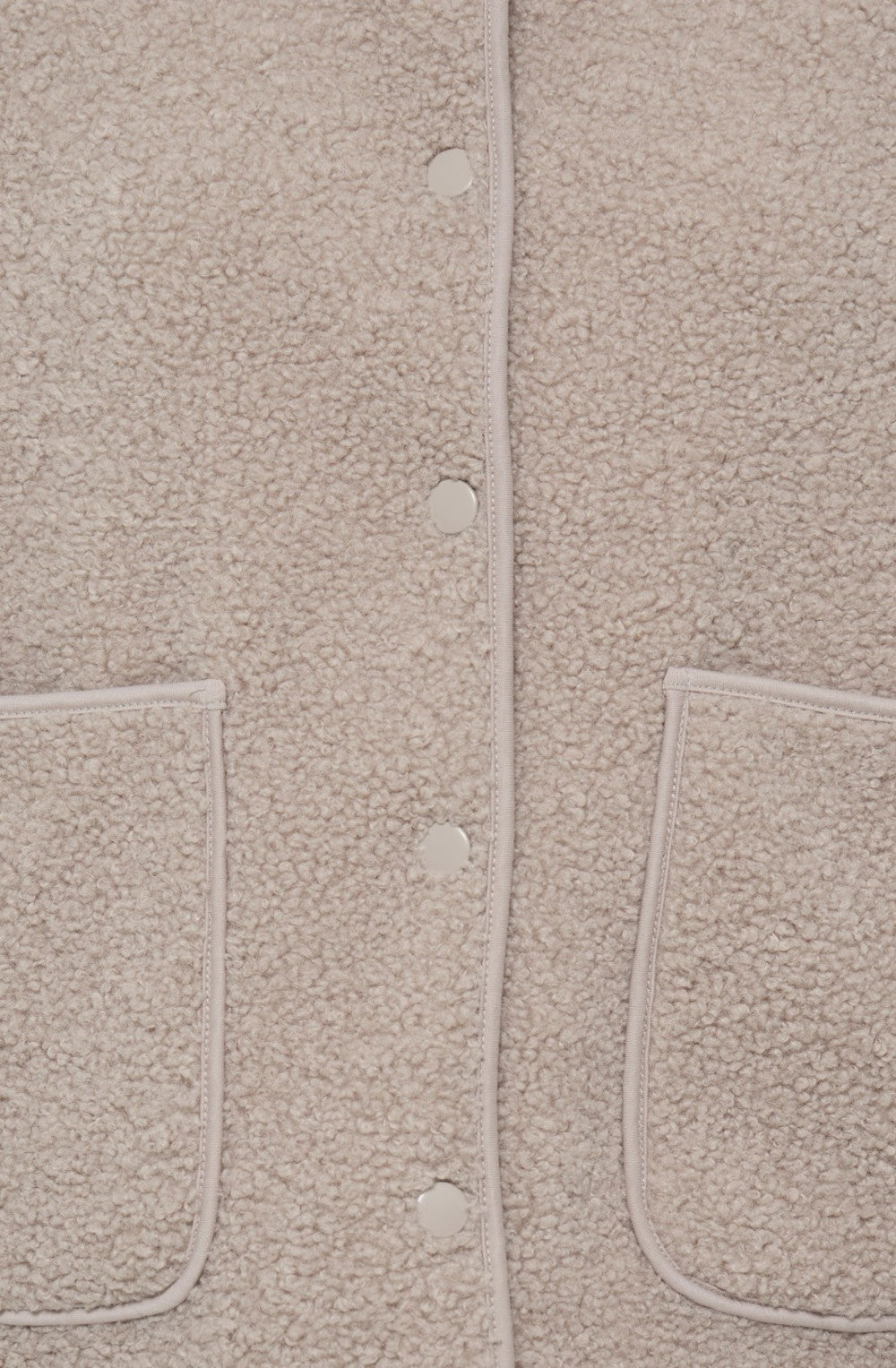 Beige Teddy Waistcoat