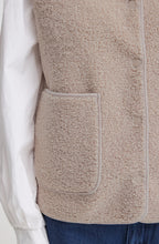 Beige Teddy Waistcoat
