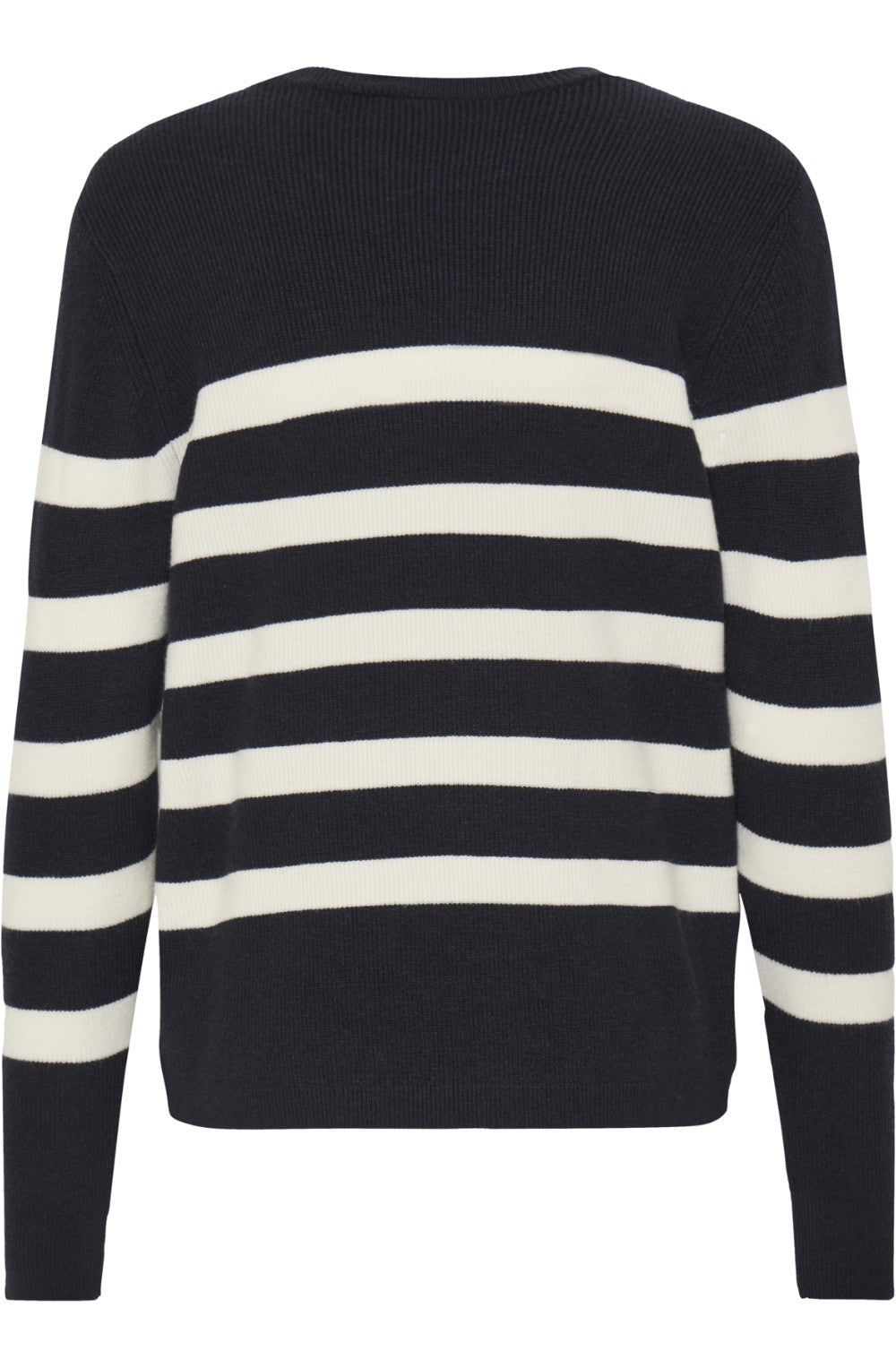Salute Blue & White Striped Jumper