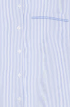 Blue Striped Boxy Shirt
