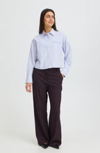 Blue Striped Boxy Shirt