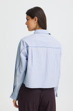Blue Striped Boxy Shirt