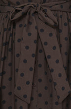 Hot Fudge Spot Print Shirt Dress