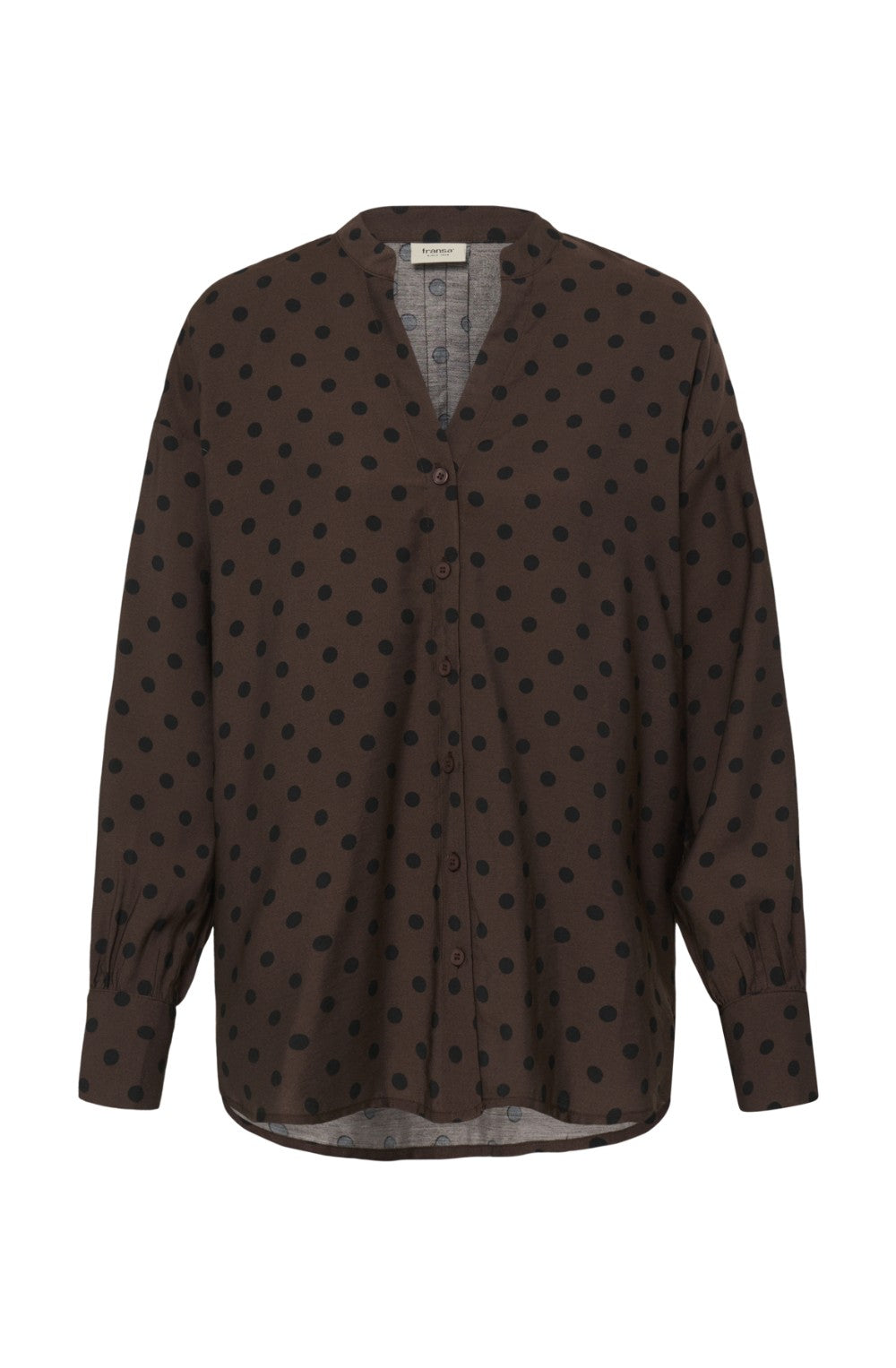 Hot Fudge Spot Print Blouse