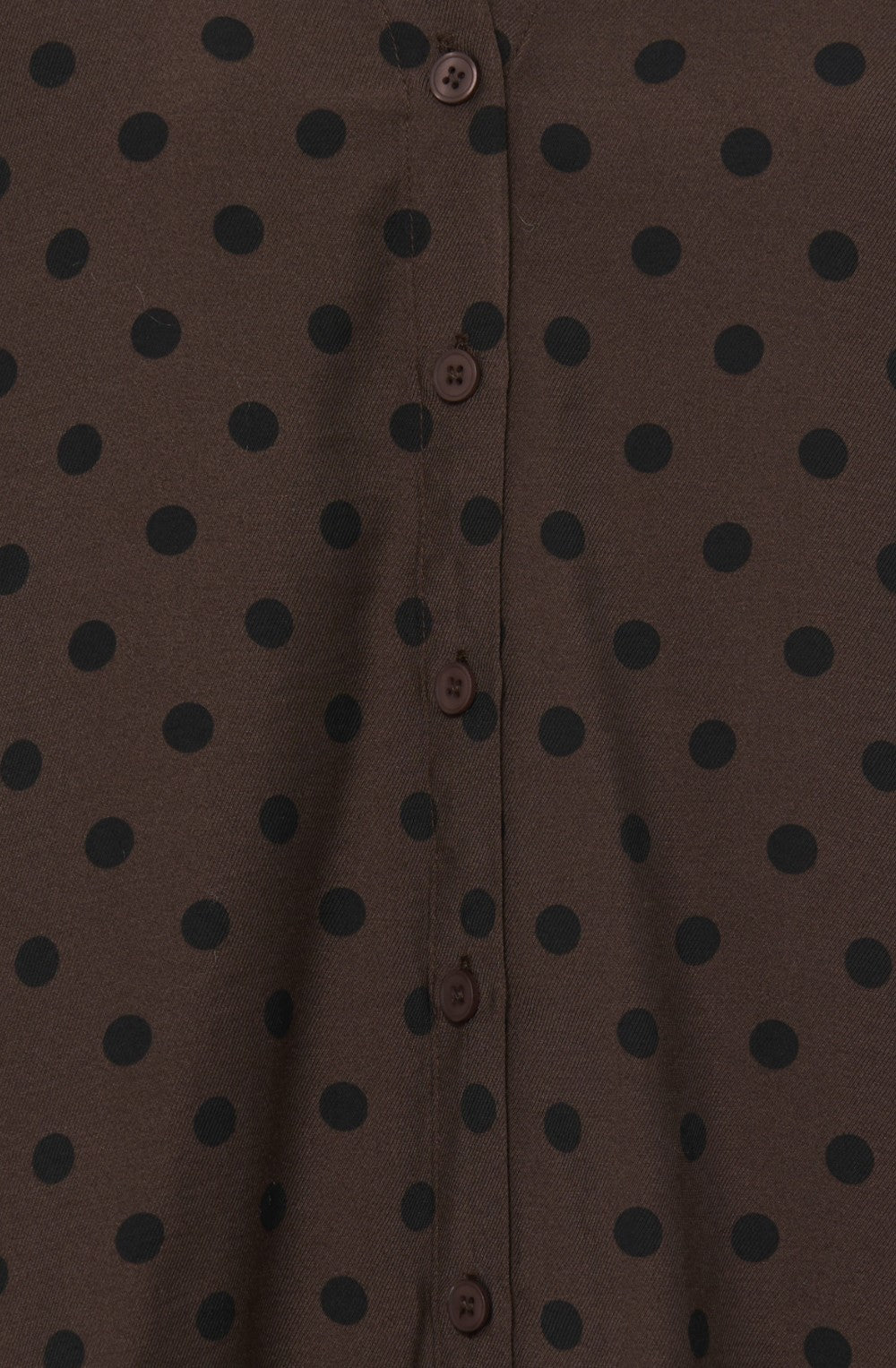 Hot Fudge Spot Print Blouse