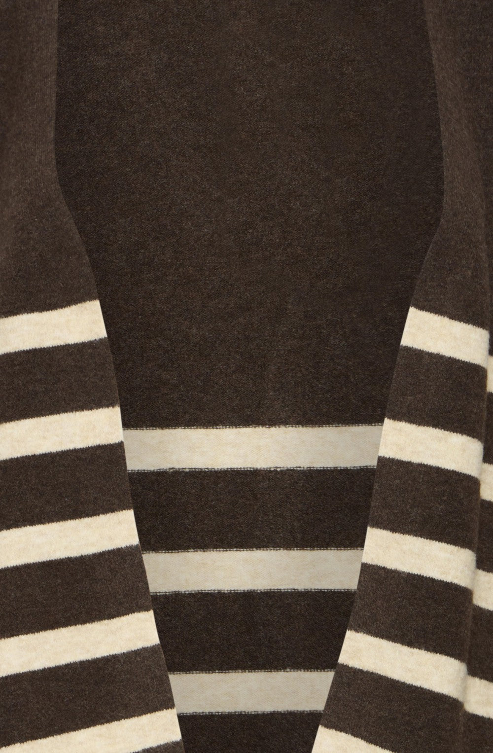 Hot Fudge Striped Open Cardigan