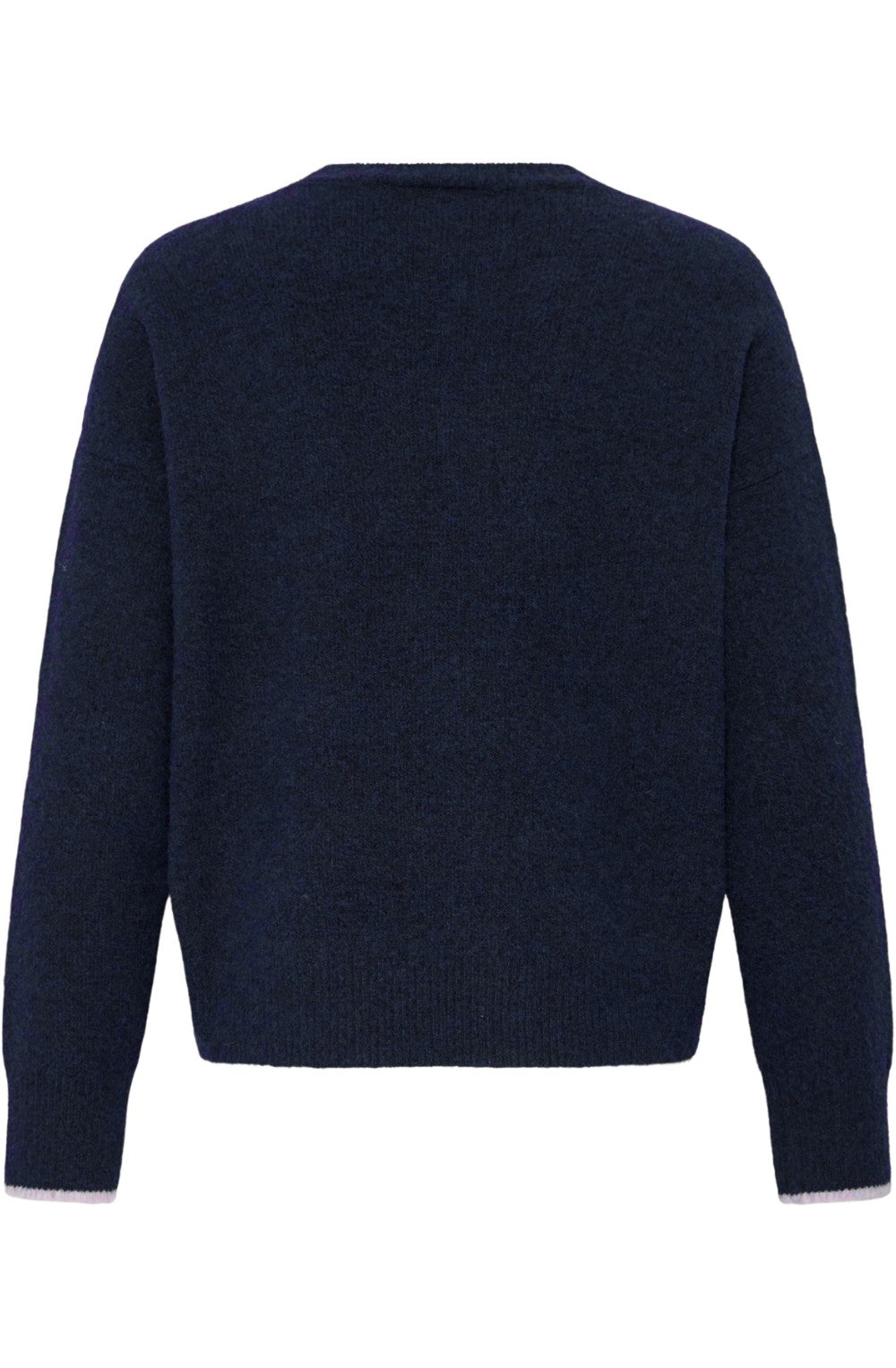 Salute Blue Ciau Motif Jumper