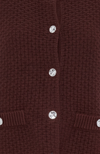 Hot Fudge Waffle Knit Waistcoat