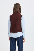 Hot Fudge Waffle Knit Waistcoat