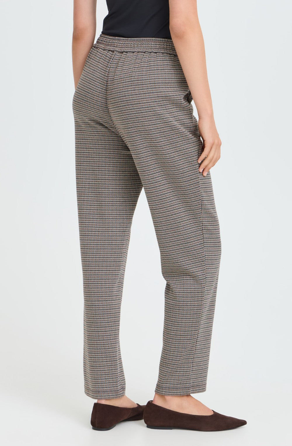 Hounds Tooth Check Trousers