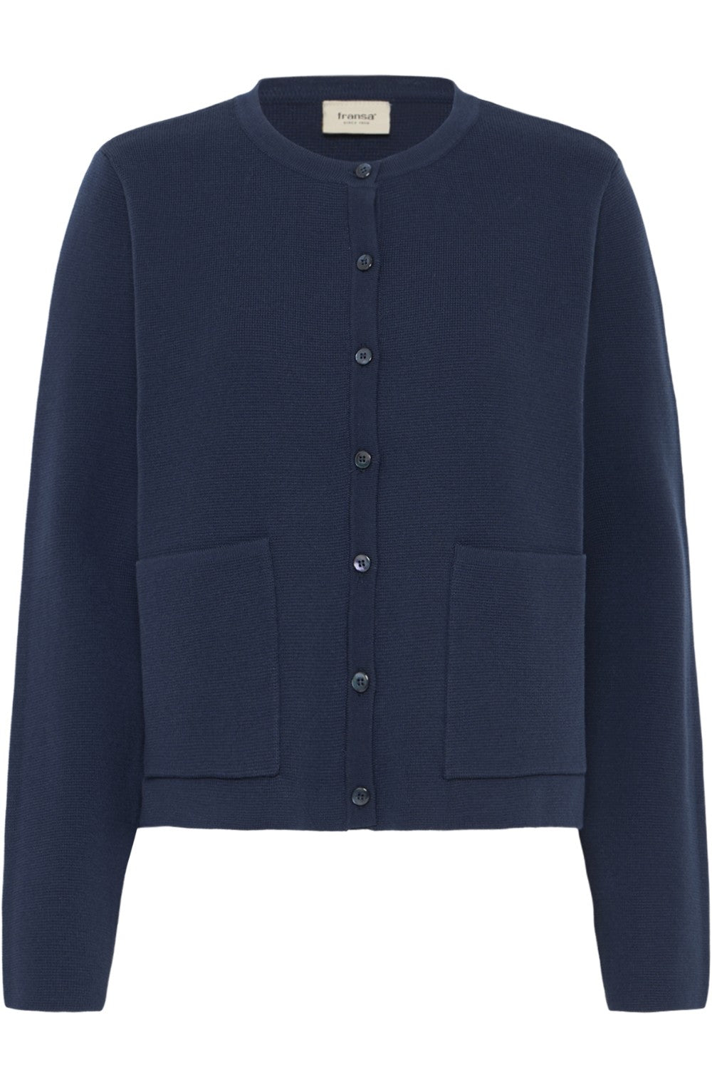 Navy Knit Cardigan