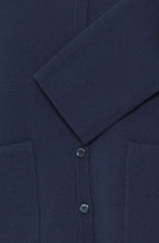 Navy Knit Cardigan