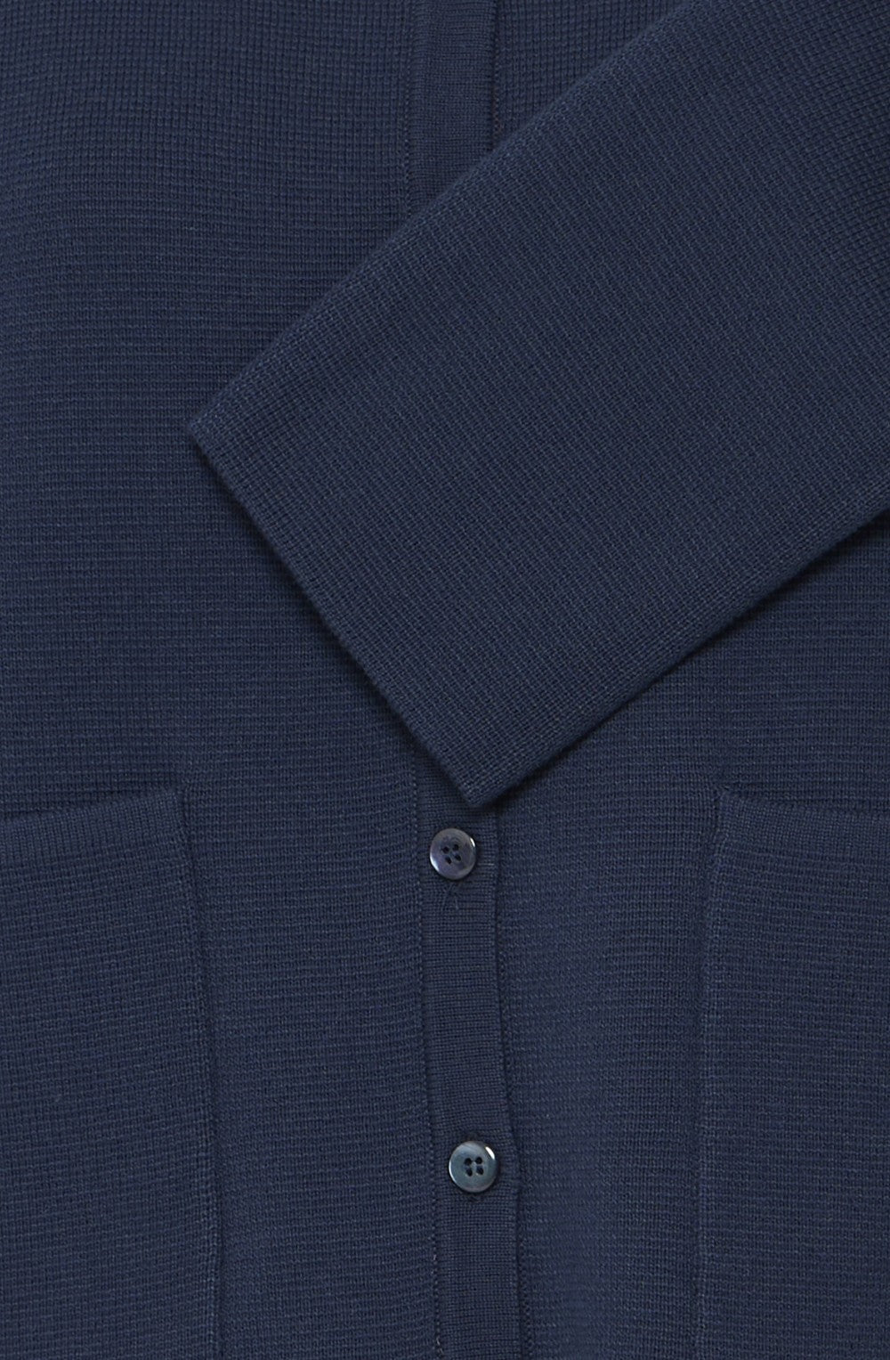 Navy Knit Cardigan