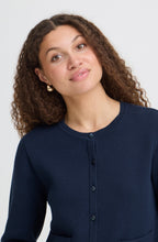 Navy Knit Cardigan