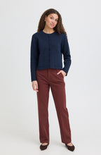 Navy Knit Cardigan
