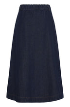 Dark Denim A-Line Skirt