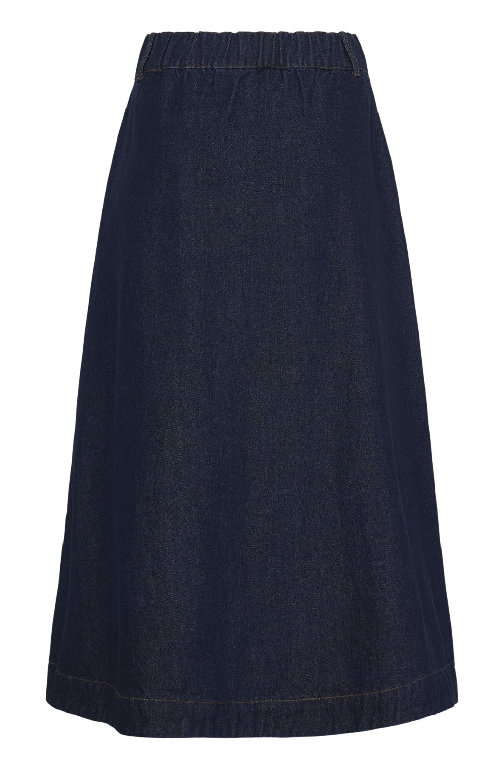 Dark Denim A-Line Skirt