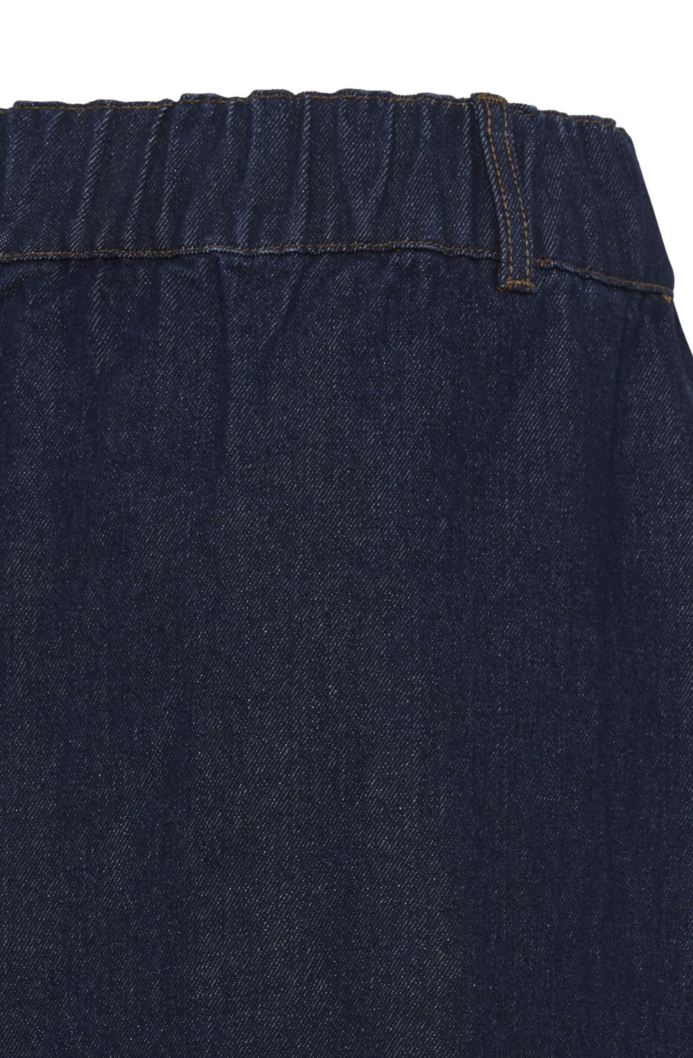 Dark Denim A-Line Skirt