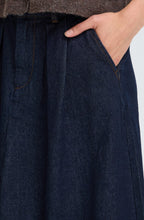 Dark Denim A-Line Skirt