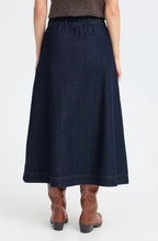 Dark Denim A-Line Skirt