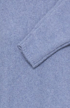 Blue Knit Boxy Fit Jumper