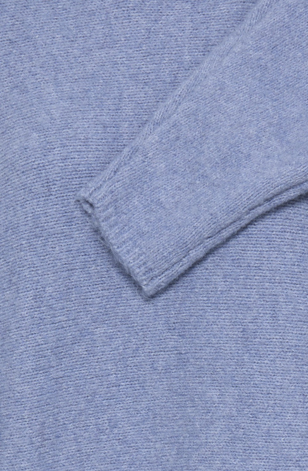 Blue Knit Boxy Fit Jumper
