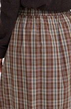 Hot Fudge Check A-LIne Skirt