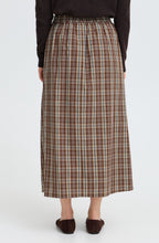 Hot Fudge Check A-LIne Skirt