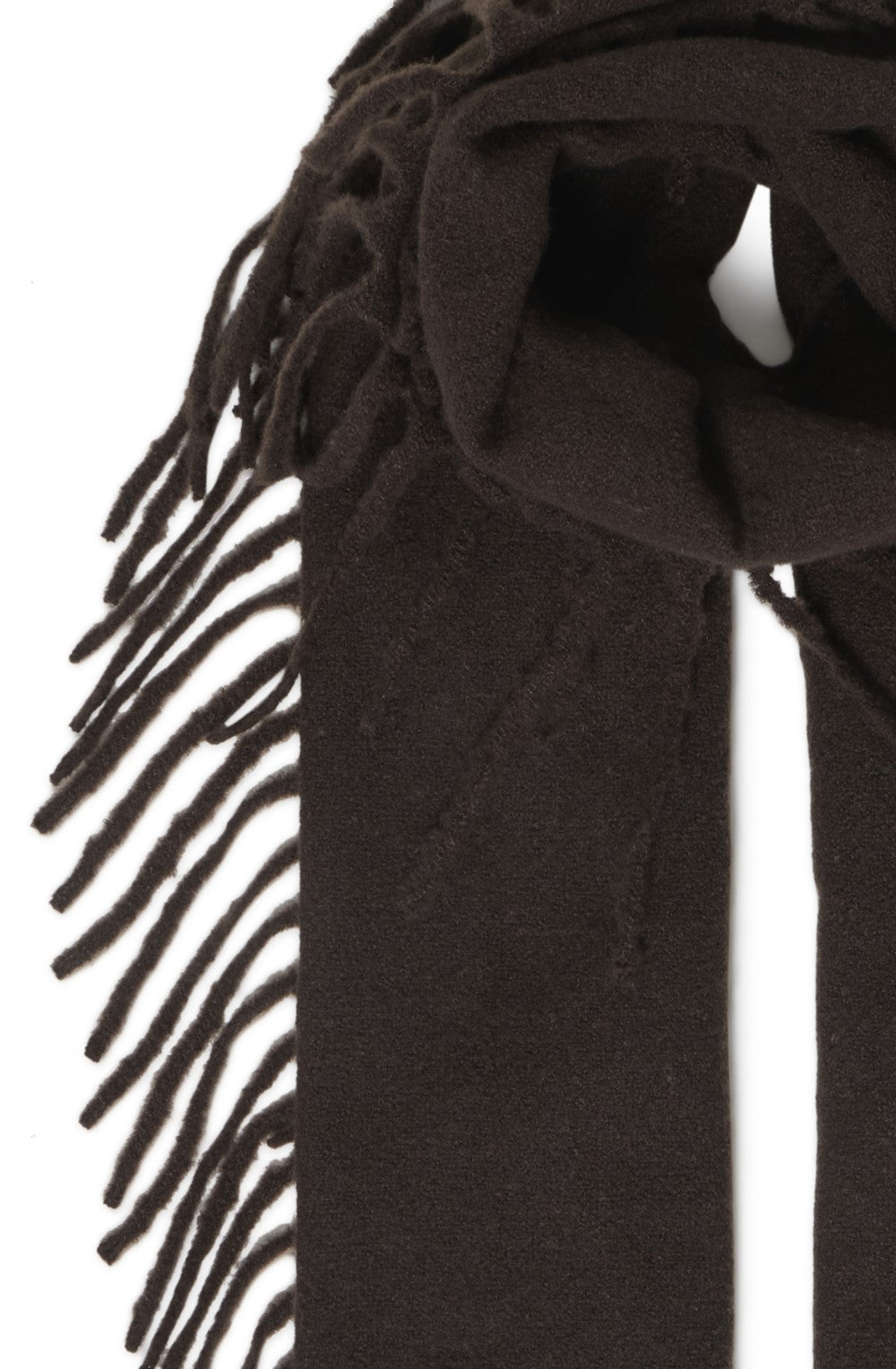 Hot Fudge Tassel Scarf