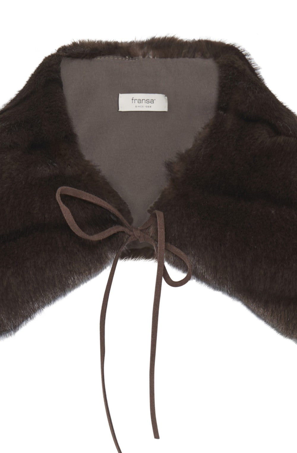 Hot Fudge Fura Faux Fur Collar Scarf
