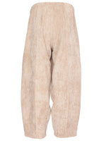 Stone Corduroy Balloon Trousers