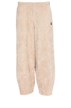 Stone Corduroy Balloon Trousers