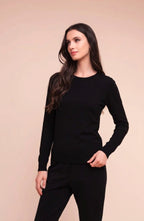 Black Super Soft Fine Knit Jumper