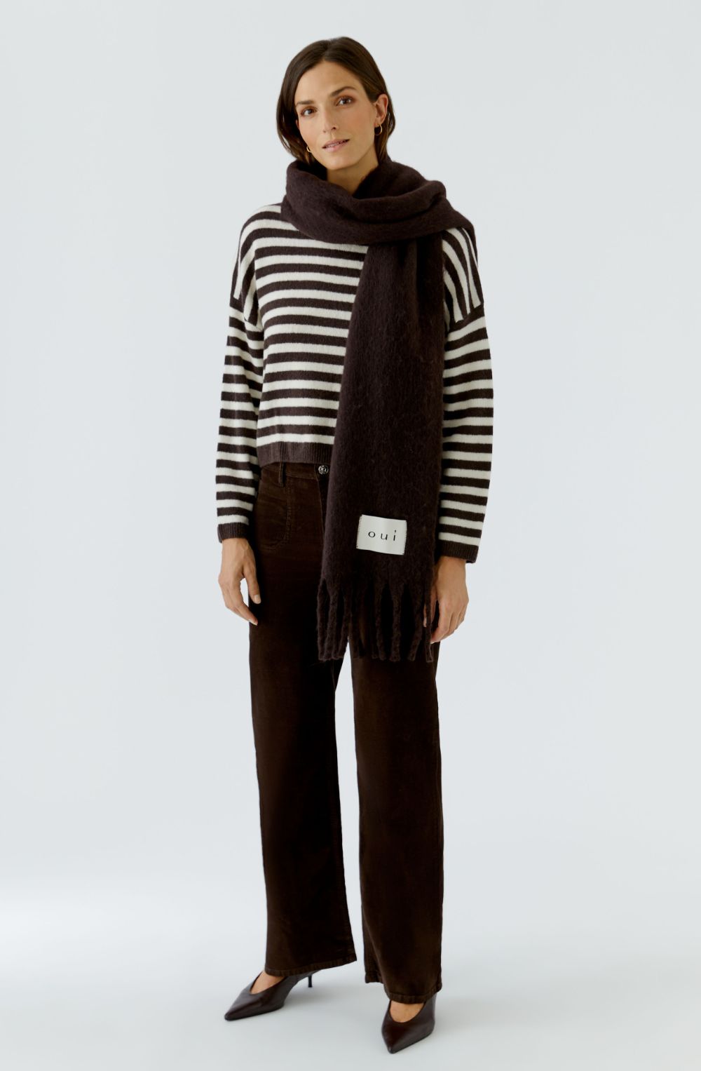 Chocolate Torte Super Soft Oversized Scarf