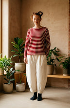 Scuro Red Striped Mara Jumper