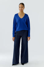 Royal Blue V-Neck Jumper