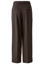 Mulch Brown Tapered Trousers