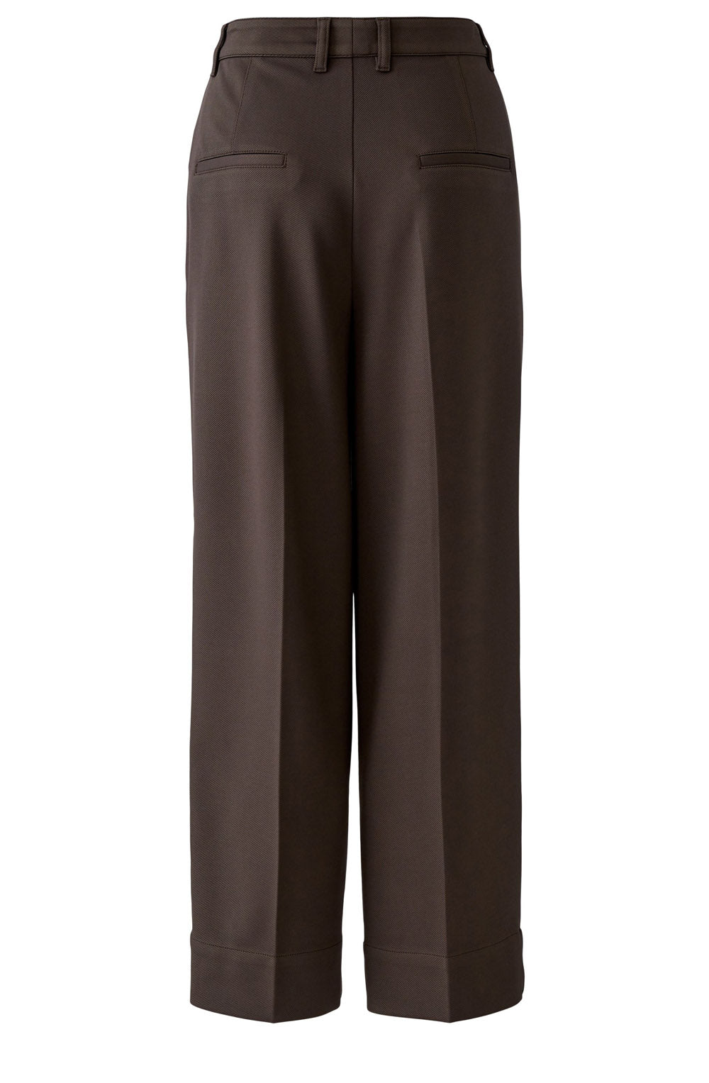 Mulch Brown Tapered Trousers