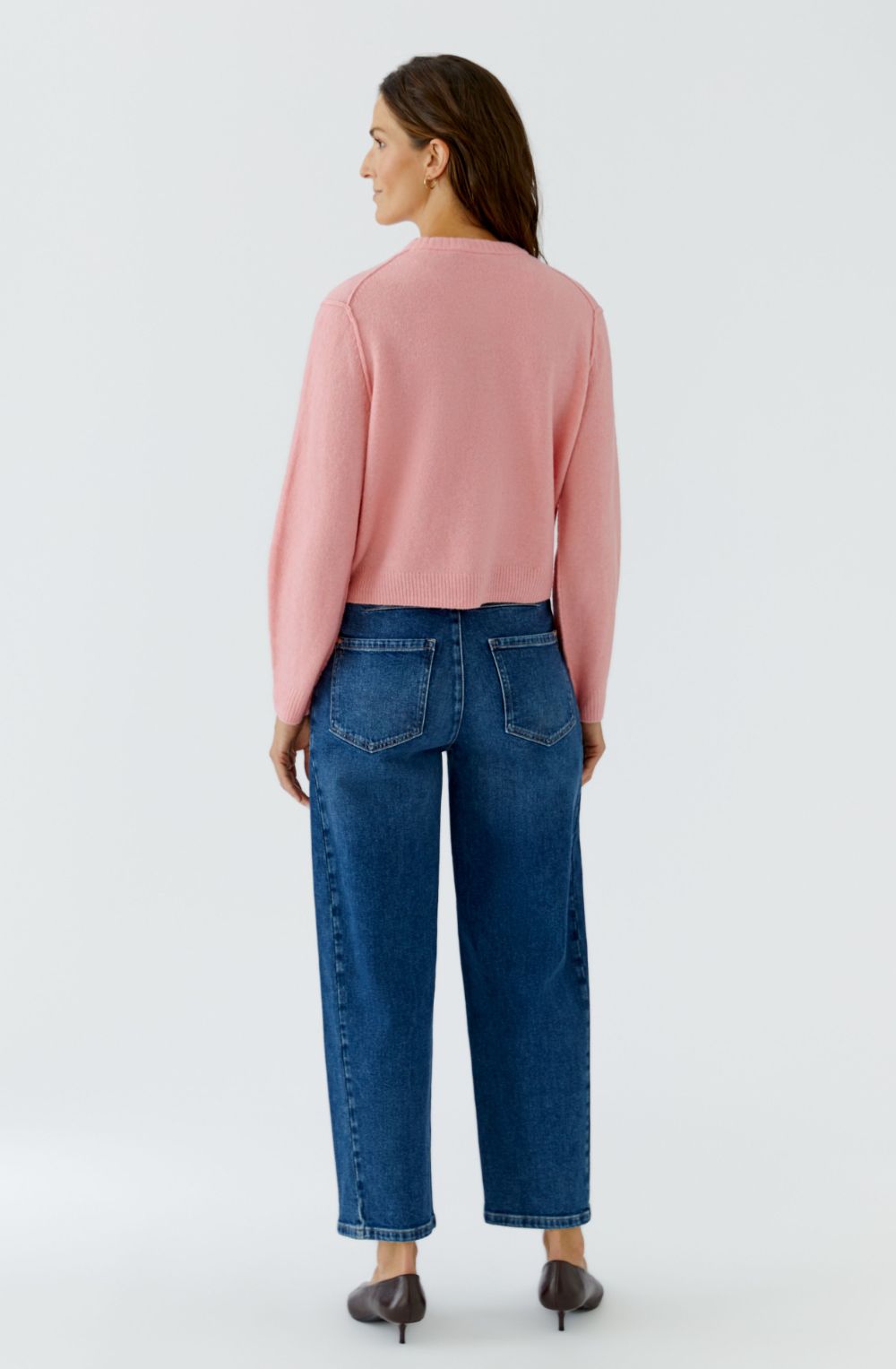Rose Elegance Soft Fine Knit Cardigan